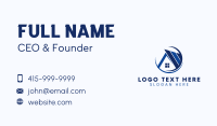 Blue House Real Estate Business Card