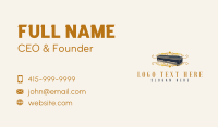Ornamental Funeral Coffin Business Card