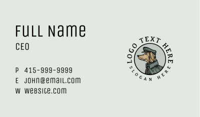 Animal Pet Grooming Business Card Image Preview