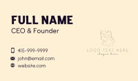 Sexy Female Beauty  Business Card