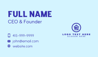 House Plumbing Repair Business Card