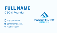 Blue Ice Mountain Business Card