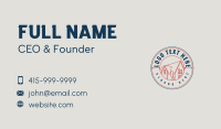 Leasing Agent Business Card example 1