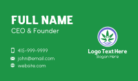 Weed Human Dispensary Business Card