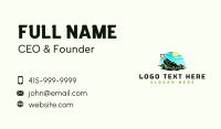 Lawn Mower Yard Business Card Design