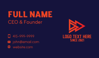 Fast Forward Business Card example 3