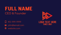 Fast Forward Audio  Business Card Design