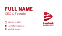 Red Fork Business Card example 3