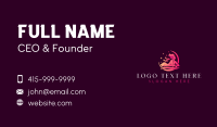Body Massage Therapy Business Card