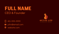 Flame Chicken Grill Business Card