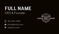 Auto Car Mechanic Business Card Design