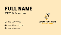 Flying Honey Bee Business Card