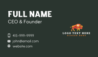 Bison Adventure Mountaineering Business Card