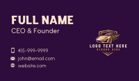 Sports Car Automotive Business Card