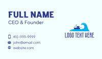Ocean Fishing Vessel Business Card
