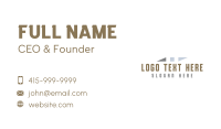 Clever Business Card example 3