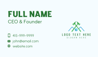 Green Hammer Roof Business Card