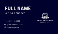 Automotive Car Shield Business Card Design