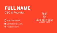 Cave Painting Business Card example 2