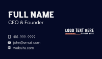 Loading Business Card example 1