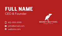 Red Eagle Badge Business Card