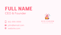 Bunny Toy Pencil Business Card