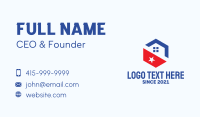 Hexagon Patriot Home  Business Card
