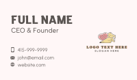 Chocolate Chip Cookie Business Card example 1