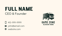 Fast Truck Courier Business Card