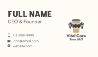Film Reel Coffee  Business Card