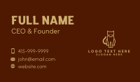 Cat Kitten Animal Business Card Design