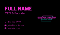 Nightlife Business Card example 1