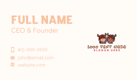 Christmas Daycare Kindergarten Business Card