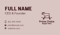 Dog Groomer Business Card example 1