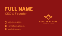 Royal Bull Horns Business Card