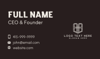 Contractor Business Card example 4