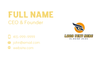 Hawk Eye Aviary Business Card