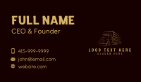 Freight Delivery Automobile Business Card