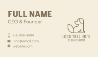 Animal Rescue Business Card example 3