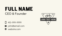 Marathon Bicycle Race Business Card