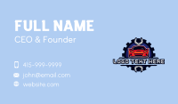 Car Gear Wrench Business Card