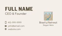 River Riverbank  Business Card