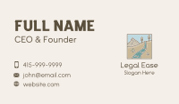 River Riverbank  Business Card