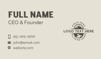 Travel Mountain Lake Business Card