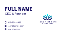 Social Worker Business Card example 2