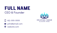 Helping Hands Charity Business Card Image Preview