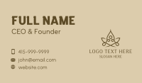 Stretching Business Card example 4