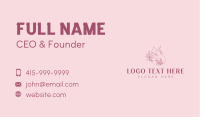 Maternity Baby Childcare Business Card