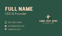 Christian Church Cross Business Card