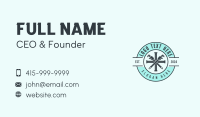 Pipe Wrench Plumbing Business Card Design